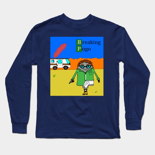 Breaking Pogo Long Sleeve T-Shirt by Chrestfelt